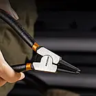 Набір щипців для стопорних кілець Bigstren 22159 — 4 шт., внутрішні та зовнішні, зручні ручки, фото 7