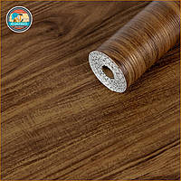 Самоклеюча вінілова плитка в рулоні 600х3000х2мм Каштан Мат SW-00001178