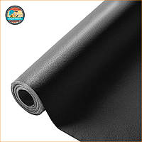 Самоклеюча екошкіра у рулоні 1.37х3м х 0.5мм Чорний SW-00001413