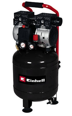 Компресор повітряний 750 Вт Einhell TE-AC 24 Silent 135 л хв Ресивер 24 л
