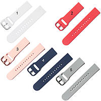 Ремешок для часов 22 мм cиликон на застежке