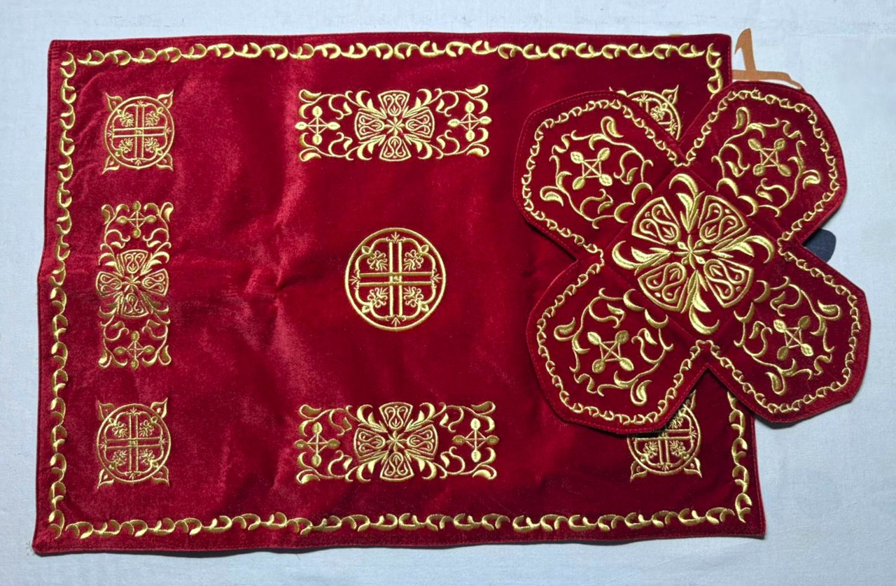 Покрівці з оксамиту (червоний колір), фото 1