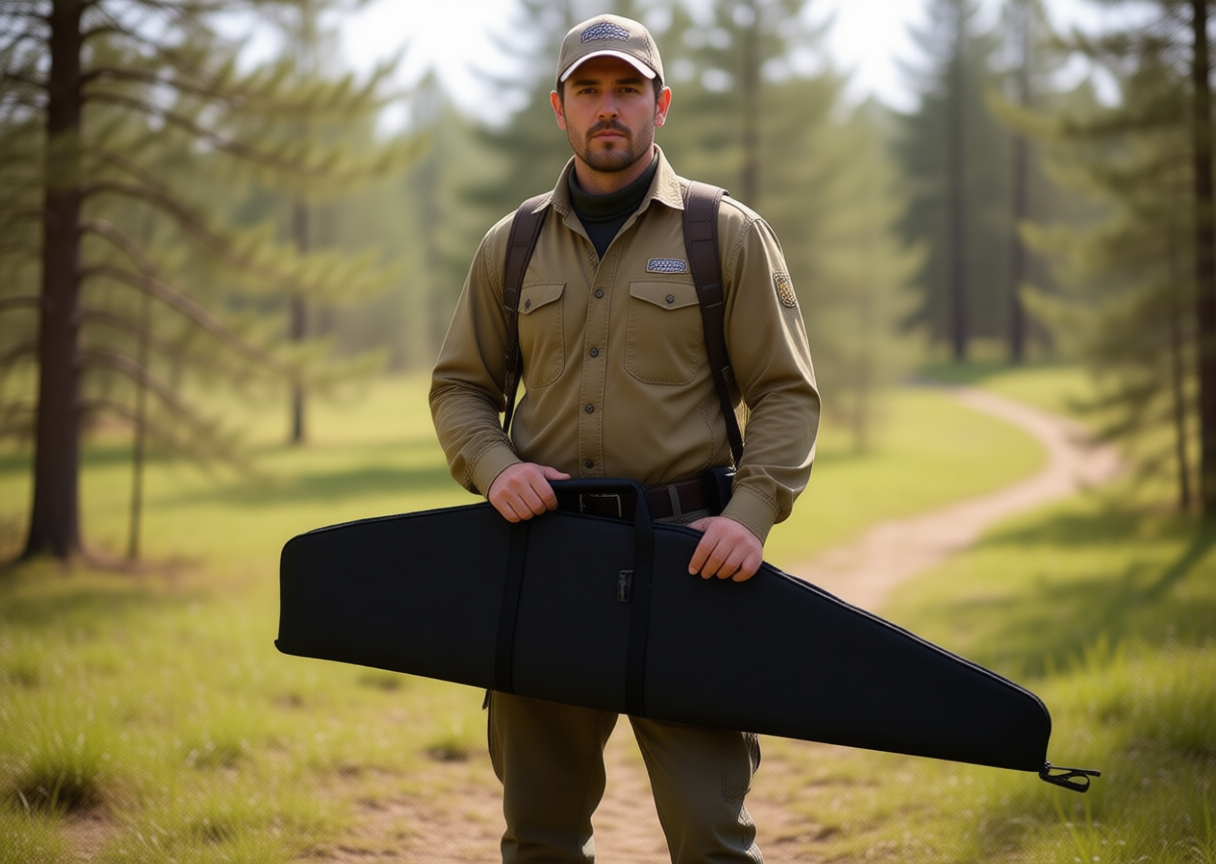 Сумка під оптику 125 см на поролоні