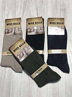 Чоловічі вовняні шкарпетки 40-44р MISS BELLA LAMBSWOOL 4 кольори