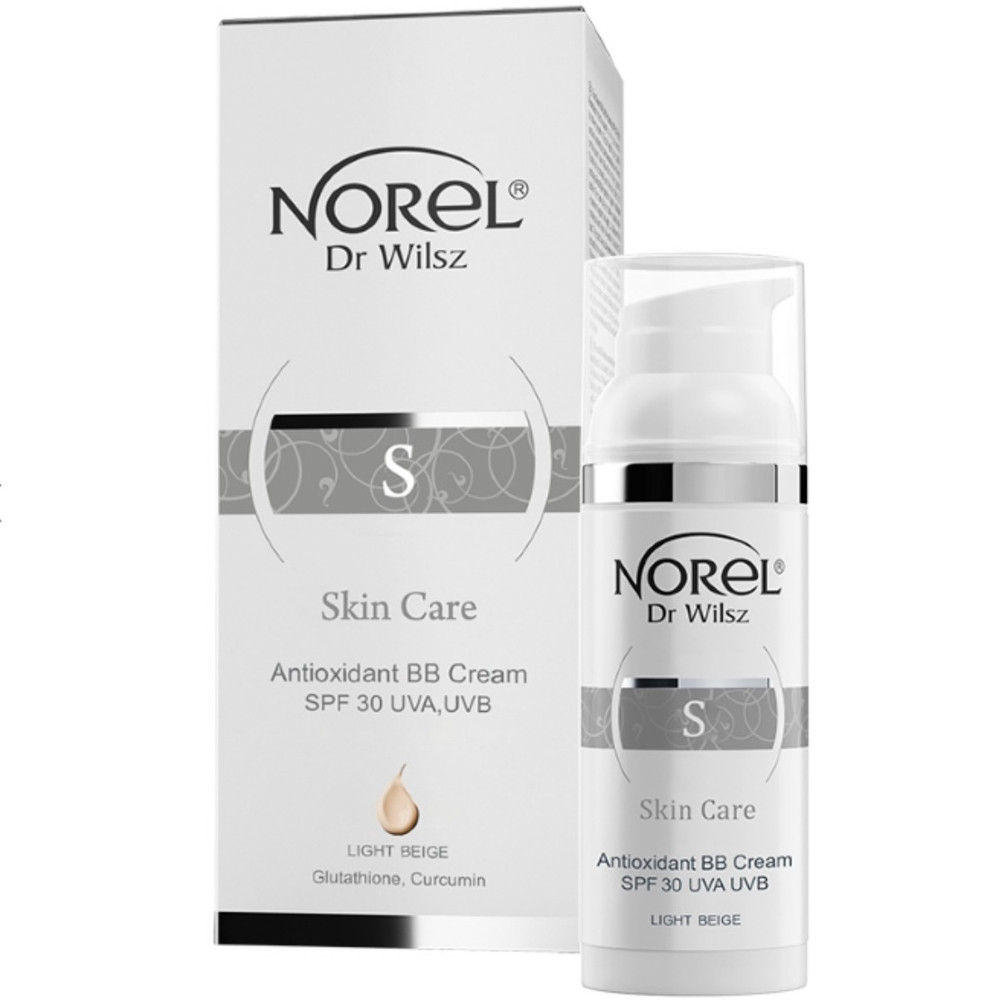 Skin Care BB Cream SPF-30 Light Beige, 50 ml - Антиоксидантний BB-крем, SPF 30, UVA світло-бежевий, фото 1