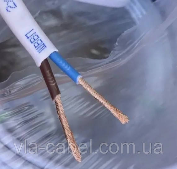 Кабель силовий ШВВП 2х4 мідний плоский Одеса ГОСТ (кратно 5м), фото 1