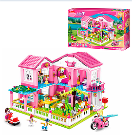 Конструктор Sluban M38-B0721 Будинок 30 см 896 дет, меблі, фігурки