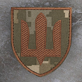 Шеврон ЗСУ МСл Медична служба піксель