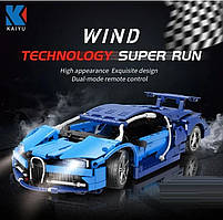 Машинка конструктор на пульті управління Спортивна машина на радіокеруванні Конструктори на радіоуправлінні