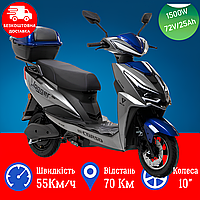 Corso Jogger 1500W 72V/25Ah | Двомісний електровелосипед з акумулятором | Пробіг до 70 км | Без реєстрації