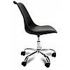 Крісло офісне Bonro B-487 чорне на колесах з регулюванням висоти, фото 6