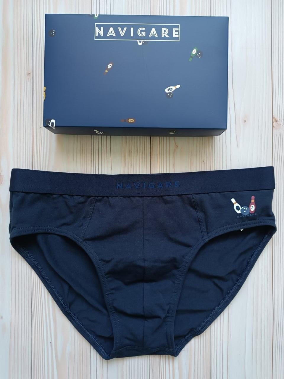 Чоловічі труси сліпи темно-сині Navigare  BK21547, фото 1