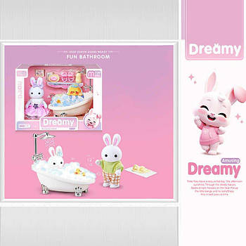 Набір меблів з флоксовим кроликом Ванна 6621A-4 G-Rich