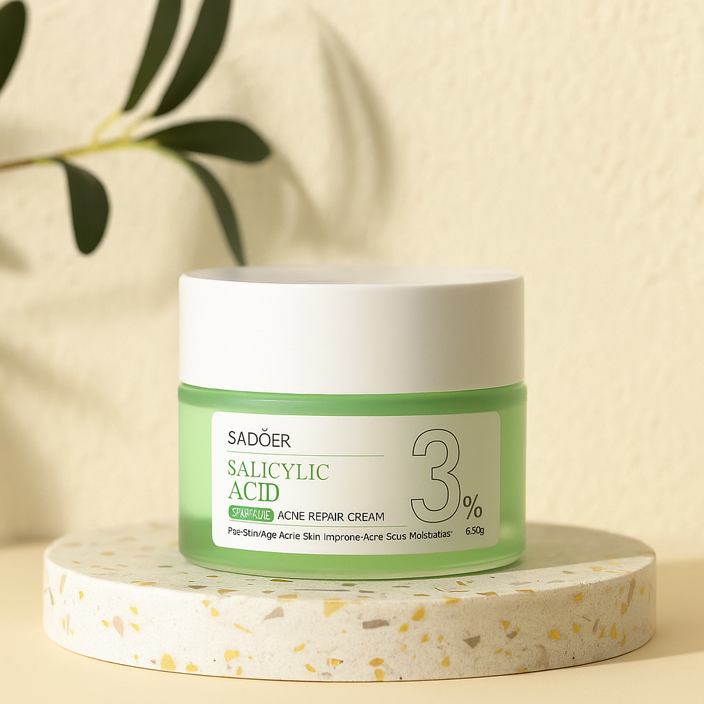 Крем від прищів із саліциловою кислотою Sadoer Salicylic Acid Acne, 50 г, фото 1