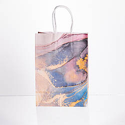 Набір подарункових пакетів з паперу 12 шт 15×8×21 см Фіолетовий HP-10359-22V