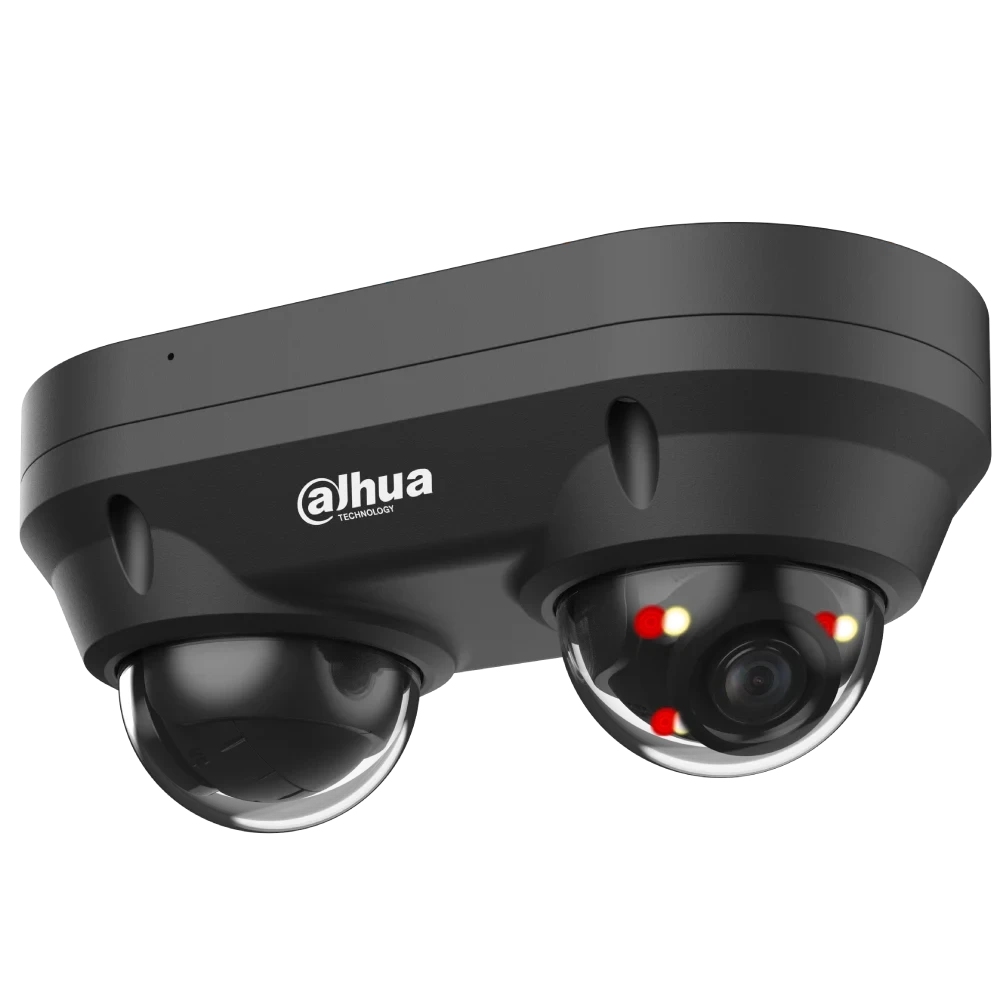 IP відеокамера Dahua DH-IPC-HDBW2449F-AS-E2-IL-Black 2x4МП, фото 1