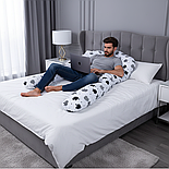 Подушка для вагітних Епл Apple підкова обіймашка, фото 4