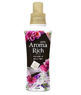 Lion Soflan Aroma Rich Juliette парфумований кондиціонер для білизни квітковий аромат, 480 мл