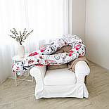 Подушка для вагітних Париж Ейфелева вежа підкова обіймашка, фото 4