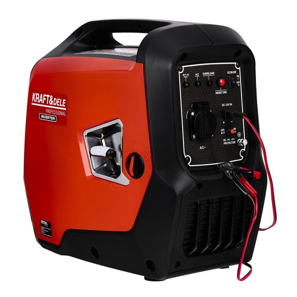 Генератор інверторний 2,3 кВт / 2,5 кВт Kraft&Dele KD697, фото 1