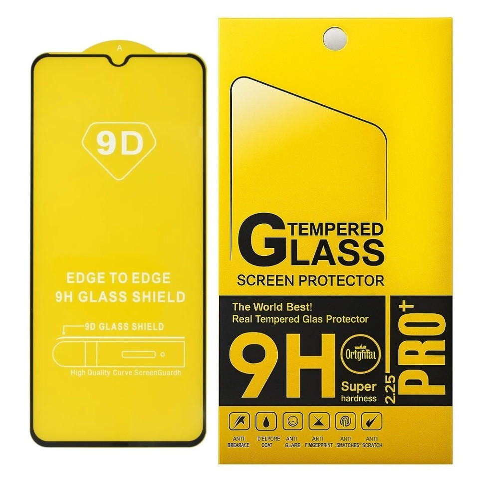 Захисне скло для Nokia G10 з чорною рамкою