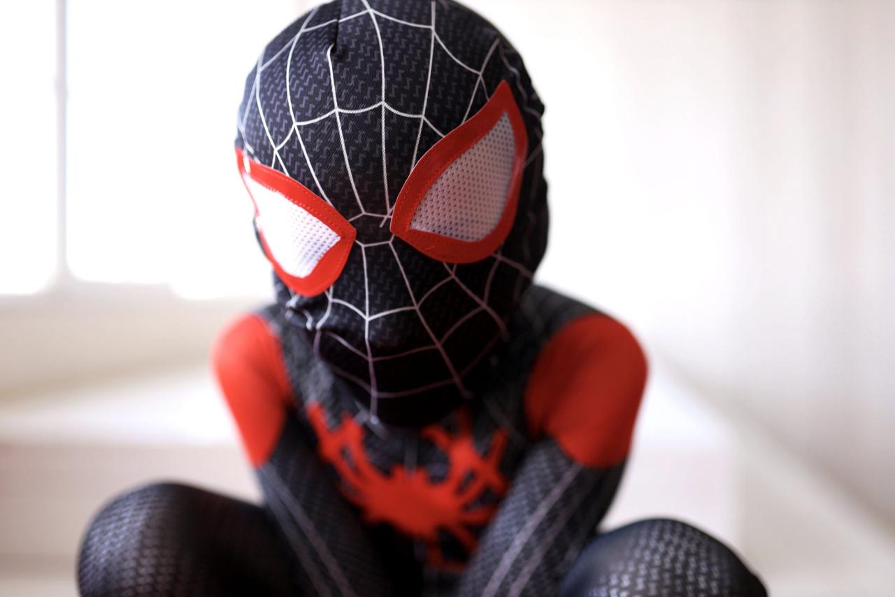 Костюм Людини - Павука, чорний 100, фото 1