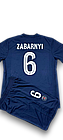 Дитяча футбольна форма PSG №6 Zabarnyi сезон 25/26 домашня темно-синя, фото 3