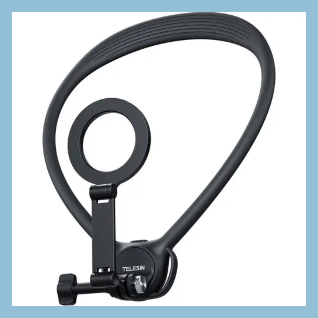 Кріплення на шию для екшн-камери та смартфона TELESIN SE 2.0 з магнітним тримачем і адаптером 1/4"