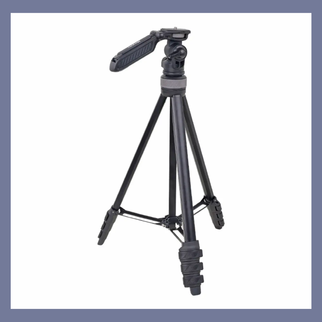 Штатив для смартфона і фототехніки з відео головкою 44.5-141 см Xiletu XT-204A / Тринога для телефона