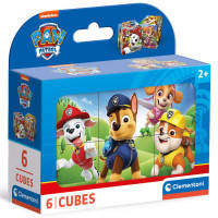 Кубики Clementoni пазл Paw Patrol, 6 елементів (40658)