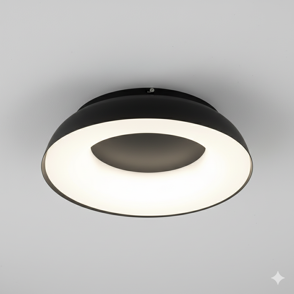 Стельовий світильник LED тарілка Levistella 70W до 16 м² колір Чорний LVS5412, фото 1