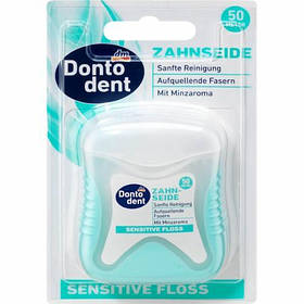 Зубна нитка Dontodent Sensitive, 50 м