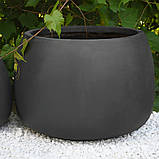Кашпо Engard Спліт графіт 39 л (GA95-2), фото 2