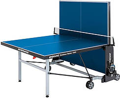 Teniso stalas outdoor 6mm DONIC Roller 1000 Mėlyna