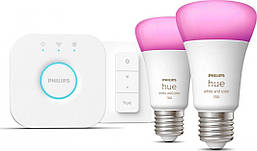 Philips Smart lighting 2x E27 9W RGBW