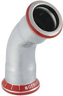 Коліно Geberit Mapress C-Stahl 45° 76,1 мм (20609)
