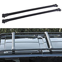 Поперечки (багажник) на рейлінги 137 см чорна STF