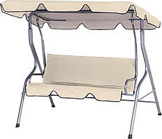 САДОВІ ТА БАЛКОНСЬКІ ГОЙДАЛКИ, 3-МІСЦІ, ПІСОК/АНТРАЦИТ