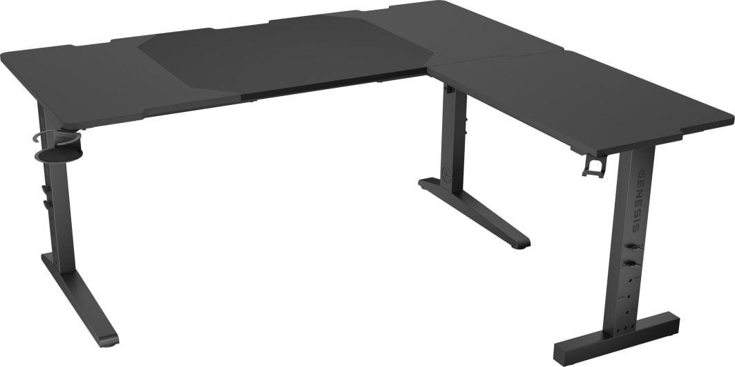 Письмовий стіл Genesis Holm Modular 160 кутовий чорний 160смx75см