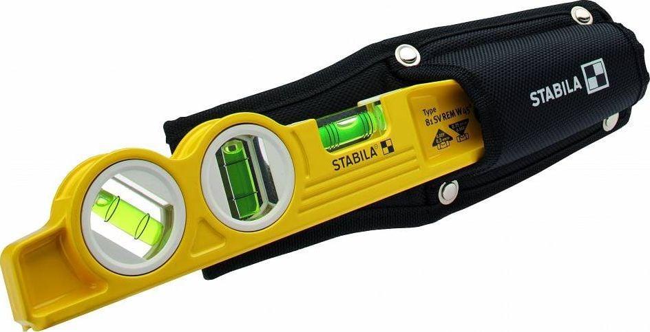 Рівень магнітний Stabila 81SV REM Torpedo з кутовою ампулою 360 градусів, довжиною 25 см