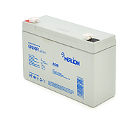 Аккумуляторная батарея Merlion GP690F1 6V 9Ah F1 White для систем резервного питания, охранно-пожарных сигнализаций и источников