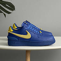 Nike Air Force x Ambush Blue Yellow Swoosh DV3464-400 41