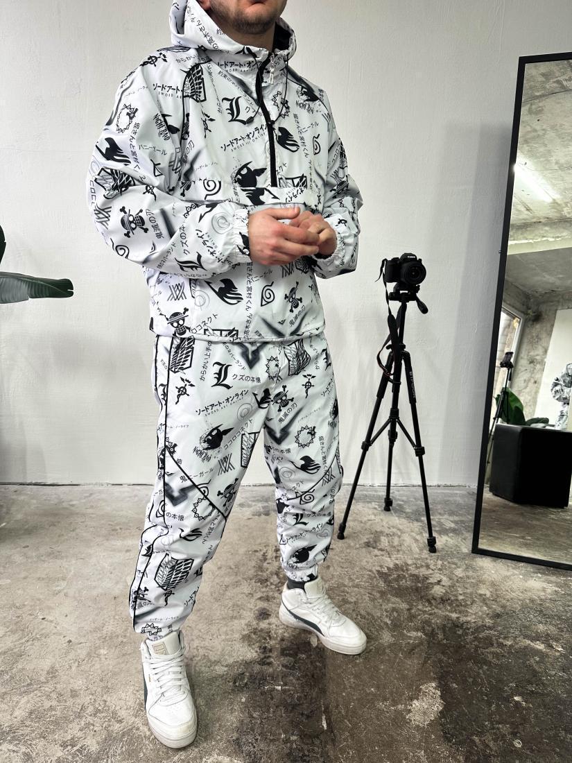 Спортивний костюм анорак штани плащівка