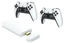 Дитяча ігрова консоль M15 4K 64GB 20000 ігор два бездротових контролера