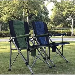 Стілець туристичний складний HX-95 синій