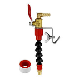 Гнучкий шланг для плиткоріза з краном для мокрого різання плитки — оригінал