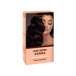 Хна Mayur темно-коричнева 25 г (4820230950298) - оригінал