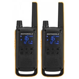 Портативна рація Motorola TALKABOUT T82 Extreme RSM TWIN Yellow Black (5031753007195) - оригінал