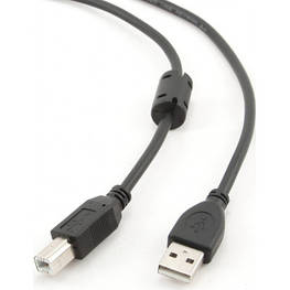 Кабель для принтера USB 2.0 AM/BM 1.8m Cablexpert (CCF-USB2-AMBM-6) - оригінал