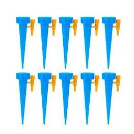 Система крапельного зрошення аква конус 10шт насадка шип з регулюванням поливу - оригінал